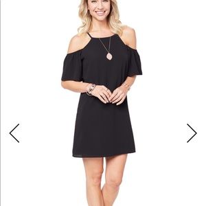 Black Charming Charlie Off The Shoulder Dress